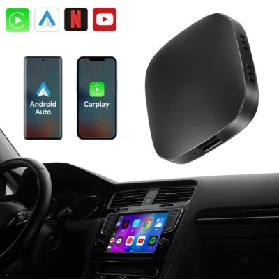 2+32G Wireless Apple CarPlay Android Auto Android 10 Al box Netflix Youtube - Image 1 of 4