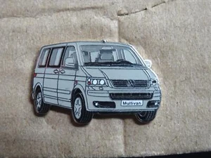 Volkswagen VW Épinglette T5 Multivan Gris, Très Rare - Imagen 1 de 1