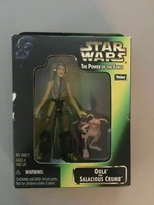 MIB STAR WARS Oola & Salacious Crumb figure Mail-Away Fan Club esclusivo POTF2 - Foto 1 di 5