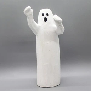 NAVAJO FOLK ART-HALLOWEEN GHOST by IVETTA YAZZIE-NATIVE AMERICAN - Picture 1 of 5