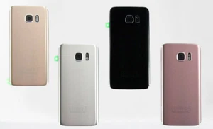 Vetro copri batteria posteriore per Samsung Galaxy S7 e S7 Edge con obiettivo fotocamera - Foto 1 di 1