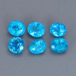 MIX LOT natuRAL appatite 3.09 cts 6 PCS weight OVAL shape - Picture 1 of 3