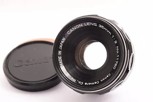 CANON 35mm F2 Leica 39mm LTM screw mount #11760 kjm 129-137-5 240718 - Picture 1 of 6