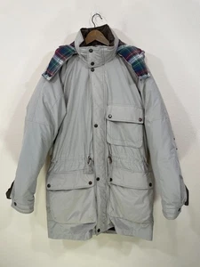 Vtg Field and Stream Puffer Jacket Mens Large Tall w/ Removable Duck Down Liner - Picture 1 of 11