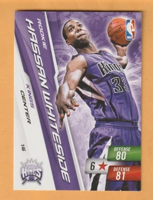 Hassan Whiteside Sacramento Kings 2010-11 Adrenalyn XL #146 RC Marshall Herd - Image 1 of 2