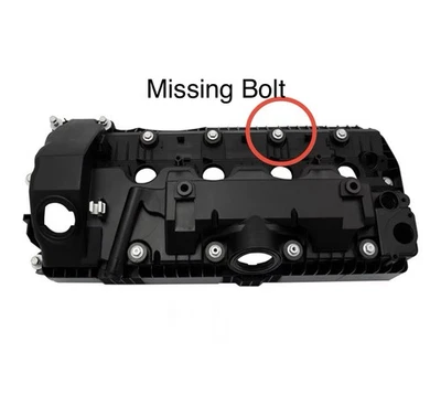 Engine Valve Cover w/ Gasket & Hardware RH Passenger Side Cylinders 1-4 for BMW - Image 1 of 4