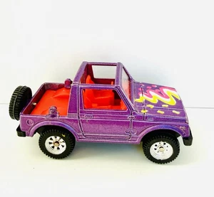1990er Pioneer Suzuki SJ4130 Jimmy Samurai 4x4 Safari selten lila Maßstab 1:64 - Bild 1 von 6