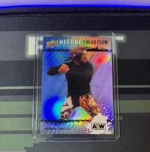 Kenny Omega /199 Blue Purple Color Flow Card - AEW Upper Deck Allure 2022   - Bild 1 von 2