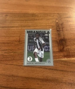 Samuel Mbangula 2024-25 Topps Chrome UEFA Champions Rookie RC NRMT+ - Picture 1 of 2