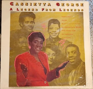 CASSIETTA GEORGE - A Legend From Ledgends - 1991 Gospel LP GT 3005 NEAR MINT - Foto 1 di 2