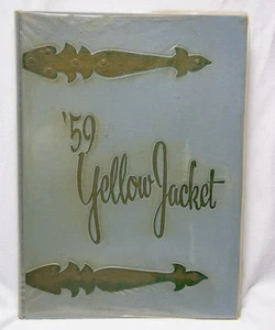 1959 arlington heights yearbook fort worth texas john denver delbert mcclinton - Picture 1 of 10