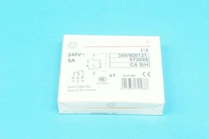 GE 672568 CA S/H 399/900121 adjust. auxiliary contact 1 change over contact new - Picture 1 of 2