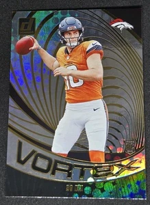 Bo Nix 2024 Donruss Vortex RC #VOR-BNI A313 - Picture 1 of 2