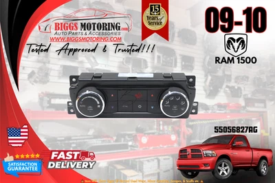 Dodge Ram 1500 2009-2010 doble zona aire acondicionado calefacción control de temperatura 55056827AG Foto 1 de 4