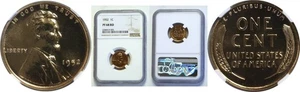 1952 1C Lincoln Cent Proof NGC PR-68 RD - Picture 1 of 3