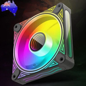 120mm Case Cooler 5V 3PIN ARGB Luminous Chassis Cooling Fan Computer Accessories - Afbeelding 1 van 18