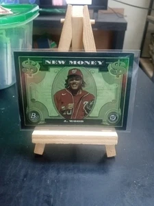 2023 Bowman Platinum - New Money James Wood #NM-12 (RC) - Bild 1 von 2