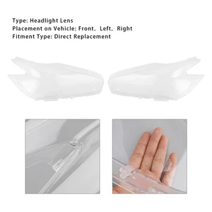 Left+Right Front Headlight Clear Lens Cover For Nissan Murano 2015-2018 A3 - Picture 1 of 14