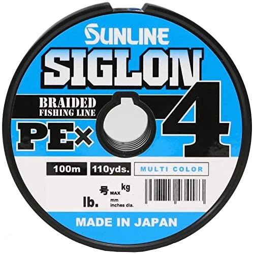 Sunline Sigron PE x4 Multicolore 100 m 12 connessioni [1200 m] n. 3NUOVO - Immagine 1 di 3