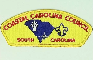 Coastal Carolina Council Pfadfinderrat Aufnäher CSP South Carolina - Bild 1 von 2