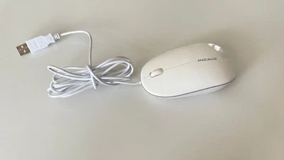 MACALLY USB Wired Model: ICEMOUSE2 WHITE – Great Condition - Image 1 of 4