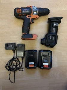 Black & Decker MT218K Akkuschrauber Set + MTRS10 Säbelkopf - Bild 1 von 4