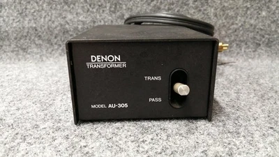 DENON AU-305 Step-up Transformer Tested from Japan Works JP MG01 1.5 - Image 1 of 4