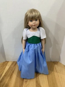 Se adapta algado 18" Magic Attic o Kidz n Cats muñeca ropa pulgarina vestido solamente - Imagen 1 de 3