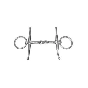6" Loose Ring Bit French Link Fulmer Full Cheek Snaffle Pro Steel Equestrian - Picture 1 of 1