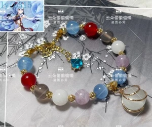 Ganyu Anime Genshin Impresión de Impacto Hecho a Mano Pulsera Accesorios Regalo - Imagen 1 de 4