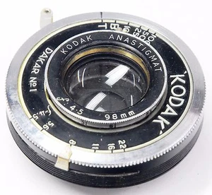 KODAK Anastigmat 98mm 4.5 + Dakar No.1, - Picture 1 of 2