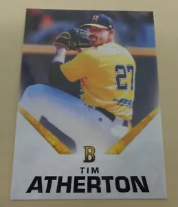 2019/20 Brisbane Bandits TIM ATHERTON, Sacramento River Cats, Sydney Blue Sox - Bild 1 von 2