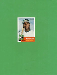 2002 Topps Heritage #68 Miguel Tejada! Oakland Athletics! - Picture 1 of 2