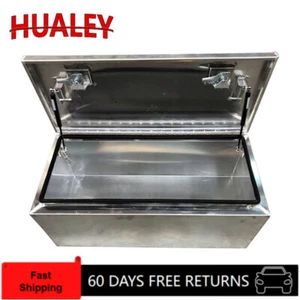 900x500x500mm Flat plate Aluminium Top Open Tool Box Fully Tig Reinforced Roof - Picture 1 of 3