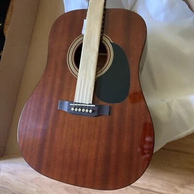 Rogue RA-090 Concert Acoustic-Electric Guitar, Mahogany Natural - Image 1 of 4