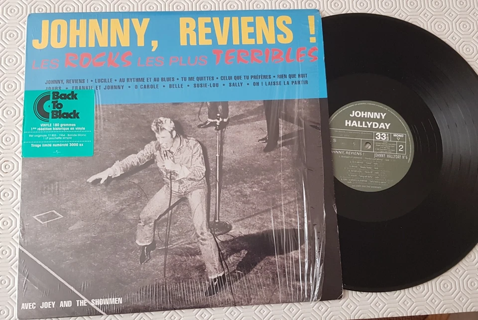Johnny Hallyday Johnny Reviens!  Rocks Les Plus Terribles 1964 rééditions 2009 - Photo 1/1