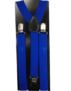 Boys Girls Kids Child Children Clip on Y Back Elastic Suspenders Kid Suspender  - Picture 1 of 17