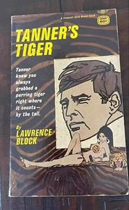 Lawrence Block TANNERS TIGER 1968 VG Condition - Picture 1 of 4