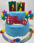 Bob Marley One Love Brithday Cake Topper Set ~ BEAND NEW