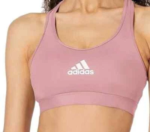 adidas Women's Powerreact Training Medium Support Bra Size LDD ( HZ8705) NEW - Picture 1 of 5