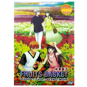 Fruits Basket Anime Dvd Season English 1-3 End Vol Dubbed1-64 Complete Movie New - Picture 1 of 5