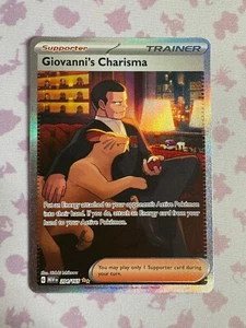 2023 Pokemon Scarlet Violet 151 Giovanni's Charisma SIR #204 - Bild 1 von 2