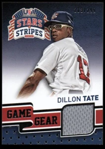 Camiseta deportiva 2015 USA Baseball Stars Stripes Game Gear Materials 32 Dillon Tate/299 - Imagen 1 de 2