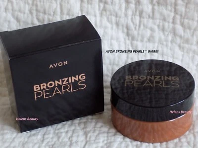 AVON BRONZING PEARLS ~ IN SHADE WARM  ~ BRAND NEW IN BOX - Image 1 of 4