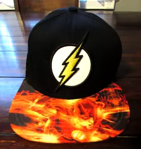Cappello berretto snapback DC Comics The Flash Speedster lenticolare Bill ufficiale Bioworld - Foto 1 di 6