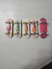 Tech Deck Fingerboards Skateboards Lot of 5 Toy Machine Collin Axel Daniel Blake