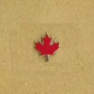 CANADA FLAG MAPLE LEAF LAPEL PIN #3 - Afbeelding 1 van 1