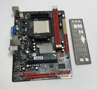 Biostar N68S3B VER:6.1 Socket AM3 DDR3 Motherboard / System Board and BackPlate - Image 1 of 4