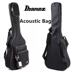 Ibanez 41" inches Acoustic Guitar Deluxe Gig bag Soft Case 20mm New - Picture 1 of 6
