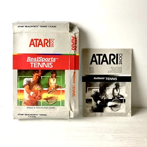 RealSports TENIS - Atari 2600 - Solo caja - SIN JUEGO - ¡Envío gratuito! - Imagen 1 de 2